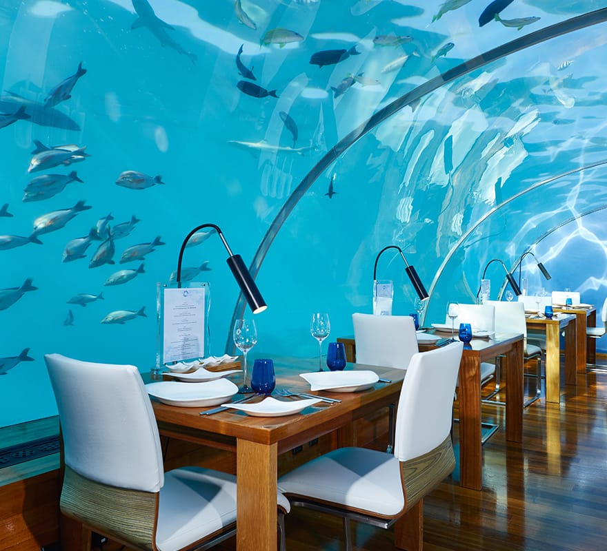 Ithaa on sale undersea restaurant