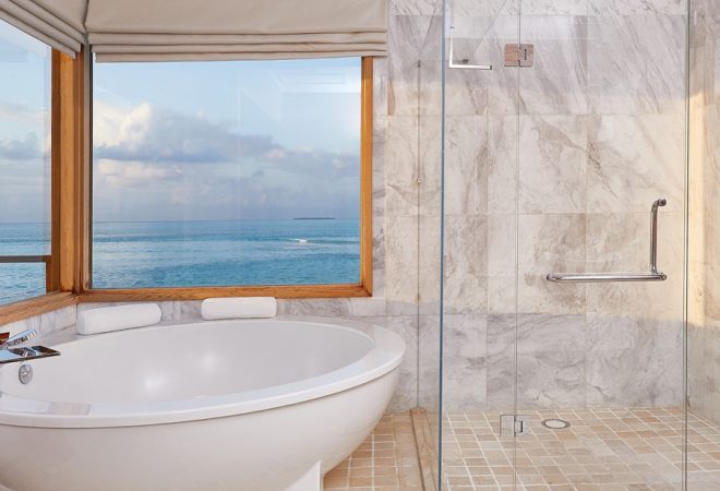 Sunset Water Villa bathroom