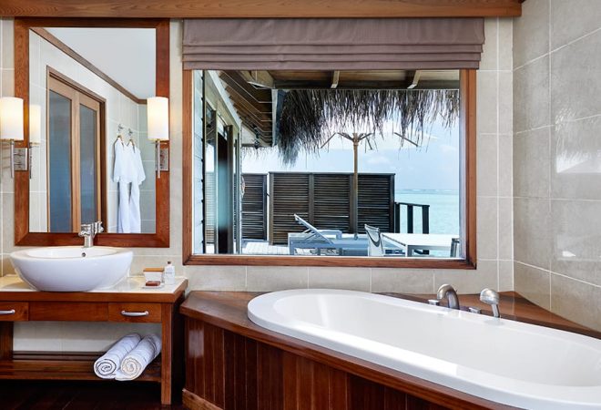 Superior Deluxe Water Villa bathroom