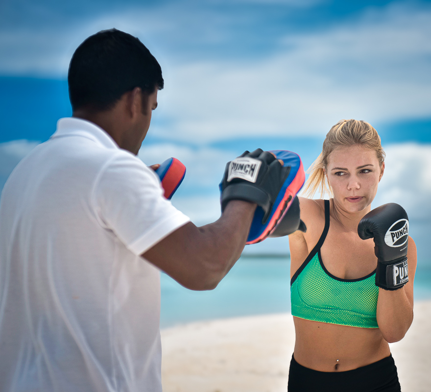 Conrad Maldives Rangali Island fitness Boxing