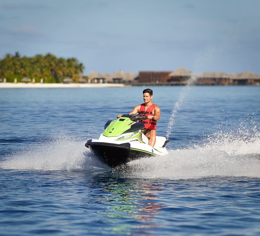 Conrad Maldives Rangali Island Jet Ski Watersports Lifestyle