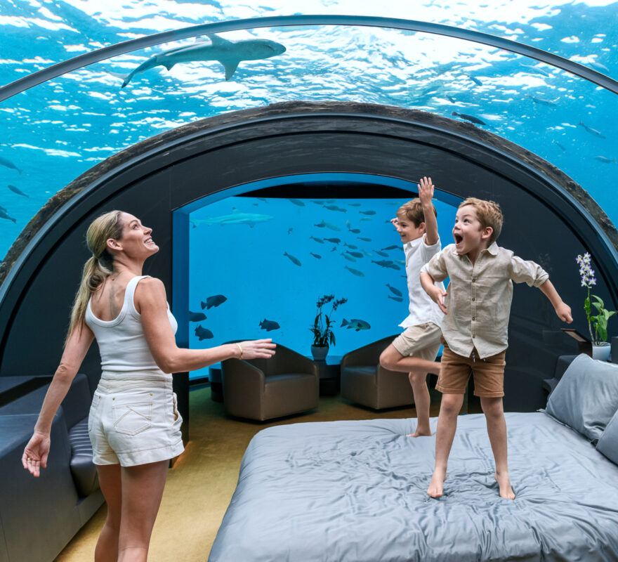 Conrad Maldives rangali Island Muraka Undersea Residence Family and Kids
