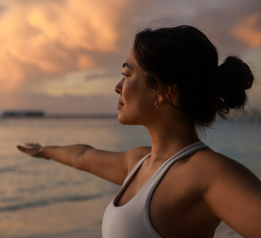 Conrad Maldives Rangali Island Sunrise Yoga